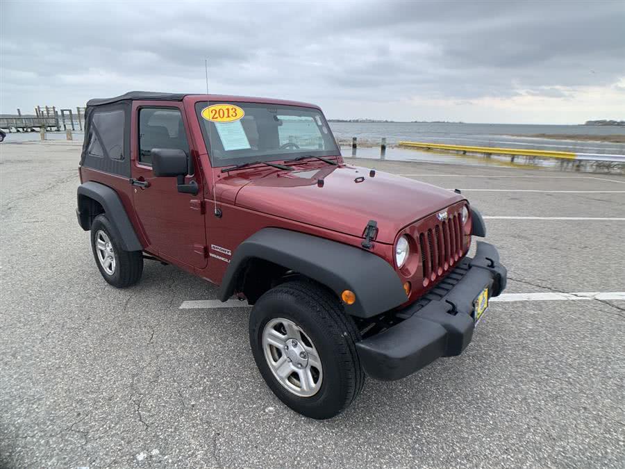 2013 Jeep Wrangler 4WD 2dr Sport, available for sale in Stratford, Connecticut | Wiz Leasing Inc. Stratford, Connecticut
