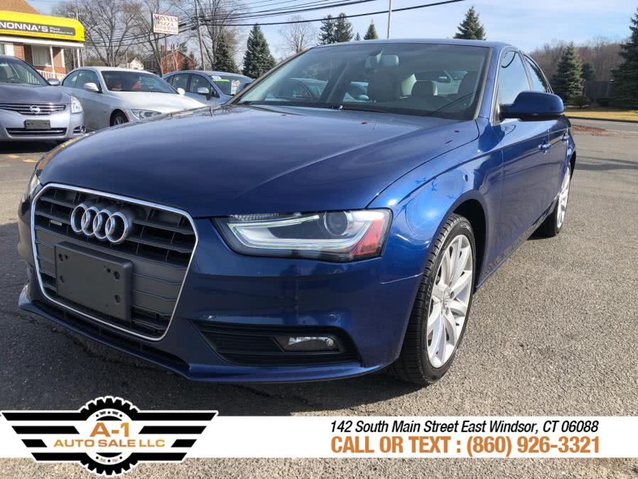 2013 Audi A4 2.0T Quattro Prestige, available for sale in East Windsor, Connecticut | A1 Auto Sale LLC. East Windsor, Connecticut