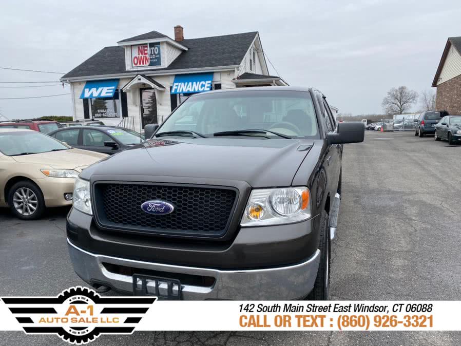 2006 Ford F-150 Supercab 145" XLT 4WD, available for sale in East Windsor, Connecticut | A1 Auto Sale LLC. East Windsor, Connecticut