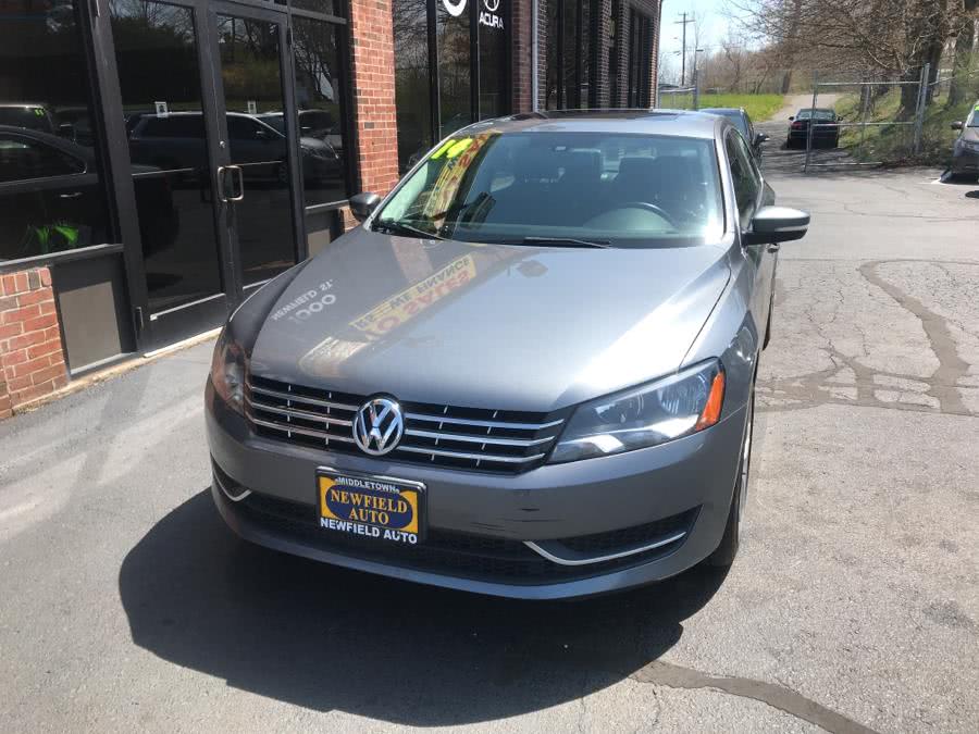 2014 Volkswagen Passat 4dr Sdn 2.0L DSG TDI SE w/Sunroof, available for sale in Middletown, Connecticut | Newfield Auto Sales. Middletown, Connecticut