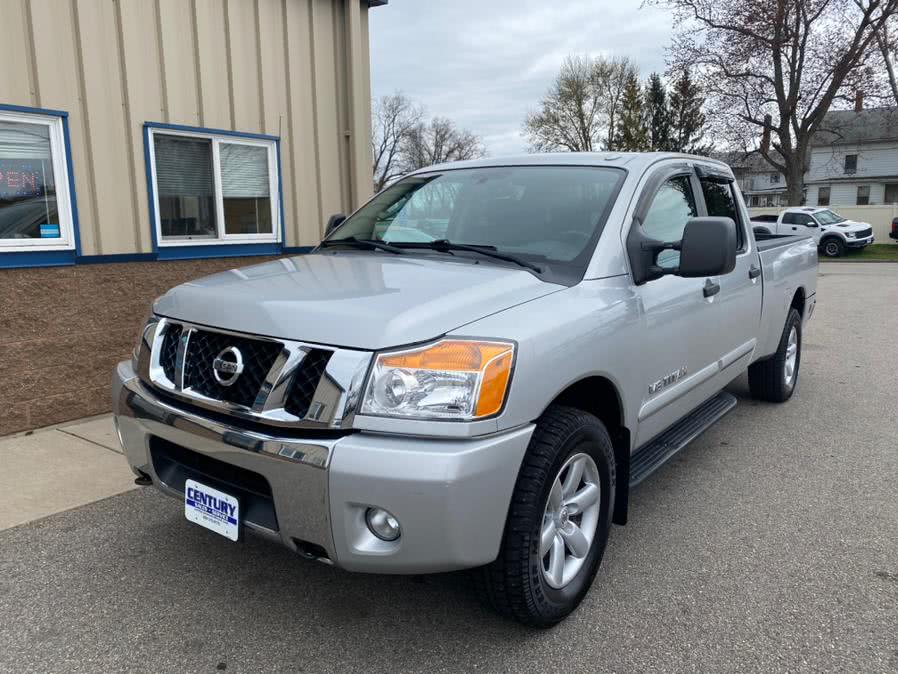 2011 Nissan Titan 4WD Crew Cab LWB SV, available for sale in East Windsor, Connecticut | Century Auto And Truck. East Windsor, Connecticut