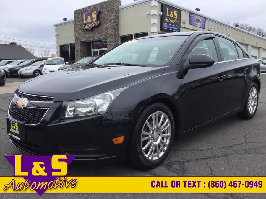 2012 Chevrolet Cruze 4dr Sdn ECO, available for sale in Plantsville, Connecticut | L&S Automotive LLC. Plantsville, Connecticut