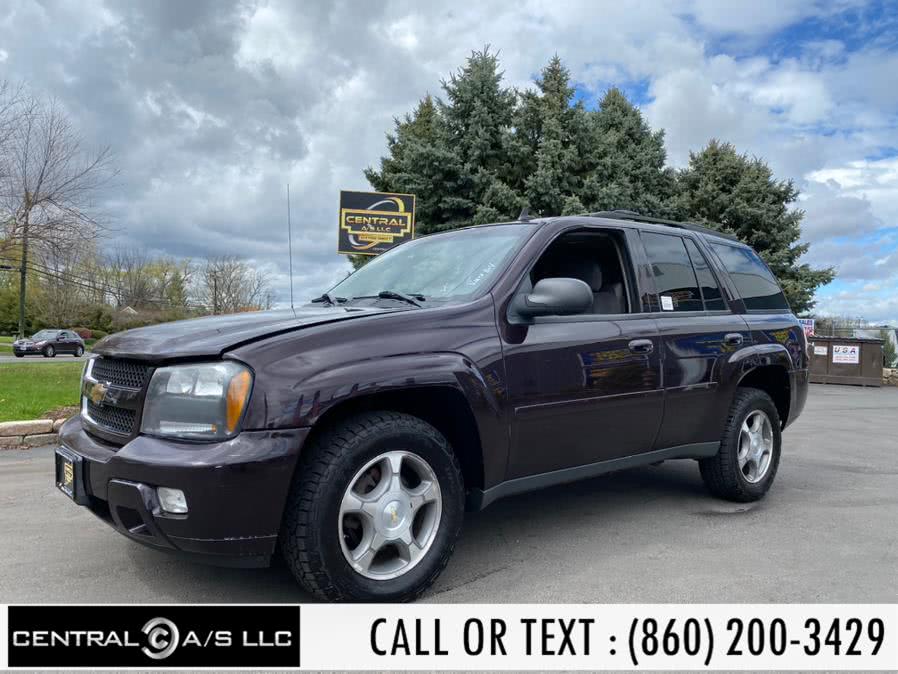 2008 Chevrolet TrailBlazer 4WD 4dr LT w/1LT, available for sale in East Windsor, Connecticut | Central A/S LLC. East Windsor, Connecticut