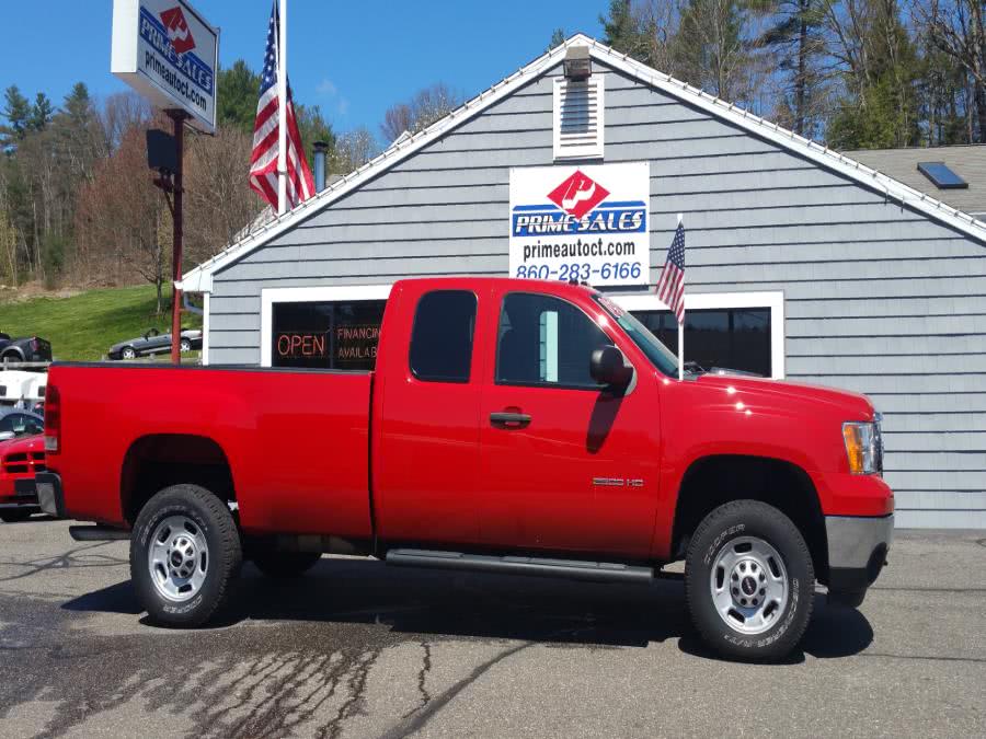 2013 GMC Sierra 2500HD 4WD Ext Cab 158.2" Work Truck, available for sale in Thomaston, CT