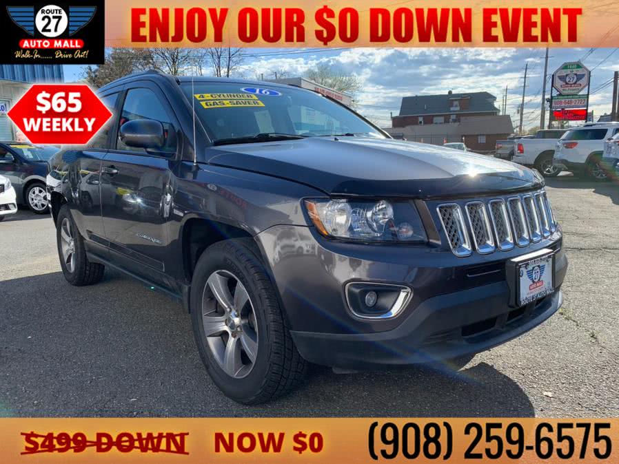 2016 Jeep Compass 4WD 4dr Latitude, available for sale in Linden, New Jersey | Route 27 Auto Mall. Linden, New Jersey 2016 Jeep Compass 4WD 4dr Latitude, available for sale in Linden, New Jersey | Route 27 Auto Mall. Linden, New Jersey
