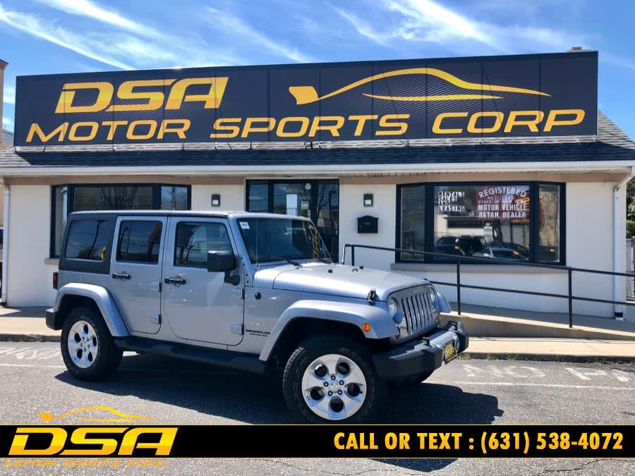 2013 Jeep Wrangler Unlimited 4WD 4dr Sahara, available for sale in Commack, New York | DSA Motor Sports Corp. Commack, New York