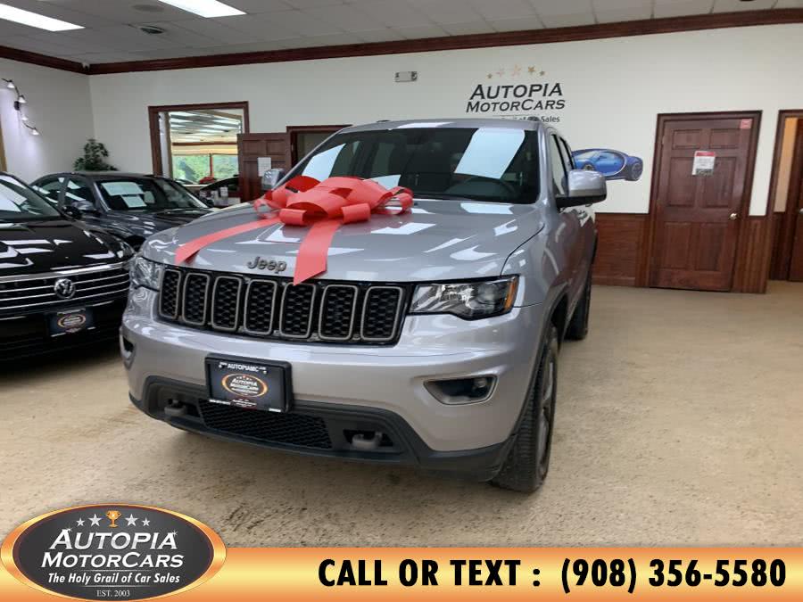 2016 Jeep Grand Cherokee 4WD 4dr 75 ANNIVERSARY, available for sale in Union, New Jersey | Autopia Motorcars Inc. Union, New Jersey