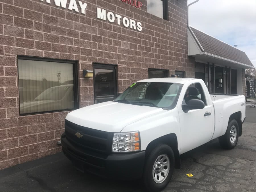 2011 Chevrolet Silverado 1500 4WD Reg Cab 119.0" Work Truck, available for sale in Bridgeport, Connecticut | Airway Motors. Bridgeport, Connecticut
