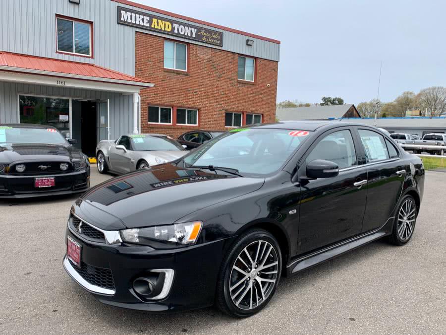 2016 Mitsubishi Lancer 4dr Sdn Man GT FWD, available for sale in South Windsor, Connecticut | Mike And Tony Auto Sales, Inc. South Windsor, Connecticut