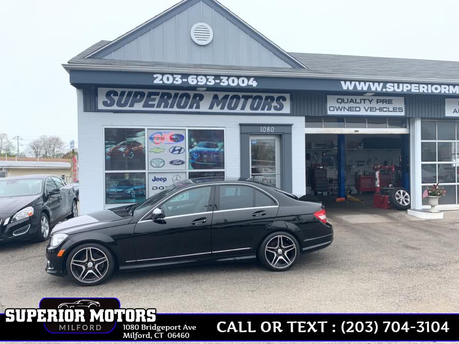 2009 Mercedes-Benz C-Class SPORT AWD 4dr Sdn 3.0L Sport 4MATIC, available for sale in Milford, Connecticut | Superior Motors LLC. Milford, Connecticut