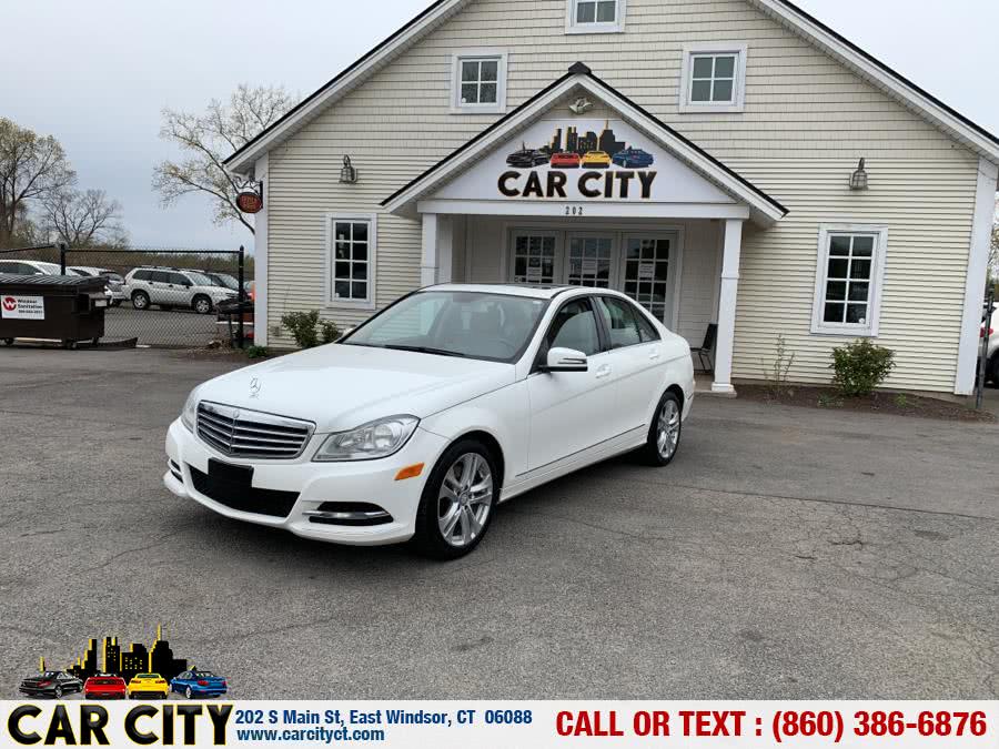 2013 Mercedes-Benz C-Class 4dr Sdn C300 Luxury 4MATIC, available for sale in East Windsor, Connecticut | Car City LLC. East Windsor, Connecticut