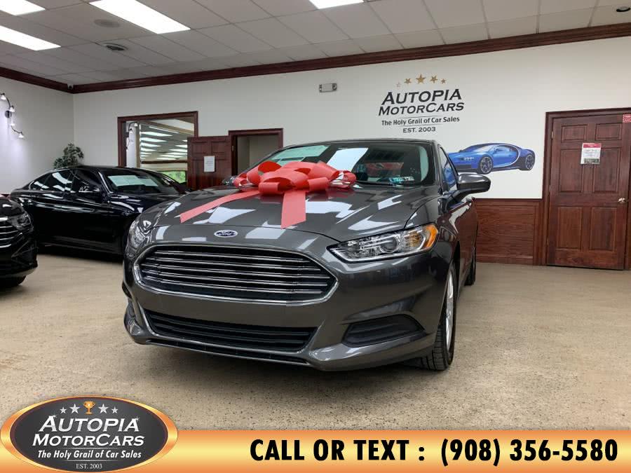 2016 Ford Fusion 4dr Sdn S FWD, available for sale in Union, New Jersey | Autopia Motorcars Inc. Union, New Jersey