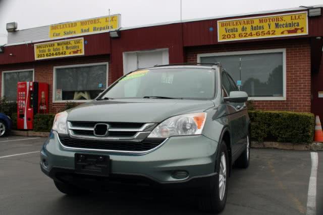 2010 Honda Cr-v EX-L 4WD 5-Speed AT with Navigation, available for sale in New Haven, Connecticut | Boulevard Motors LLC. New Haven, Connecticut