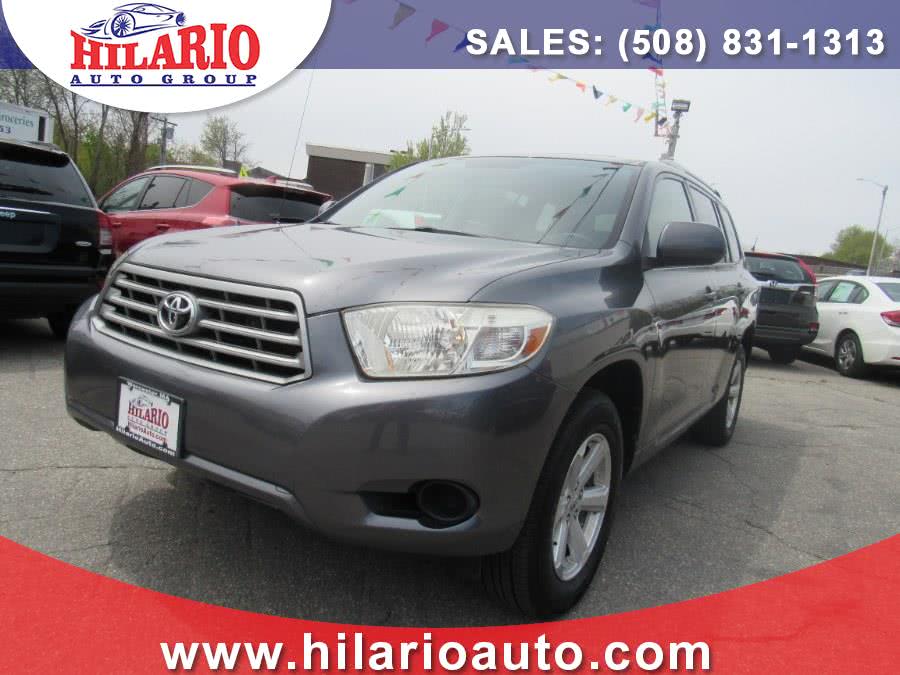 2008 Toyota Highlander 4WD 4dr Base (Natl), available for sale in Worcester, Massachusetts | Hilario's Auto Sales Inc.. Worcester, Massachusetts