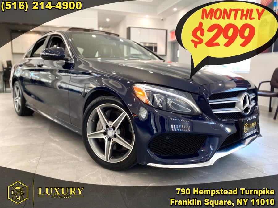 2017 Mercedes-Benz C-Class C300 4MATIC Sedan with Sport Pkg, available for sale in Franklin Square, New York | Luxury Motor Club. Franklin Square, New York