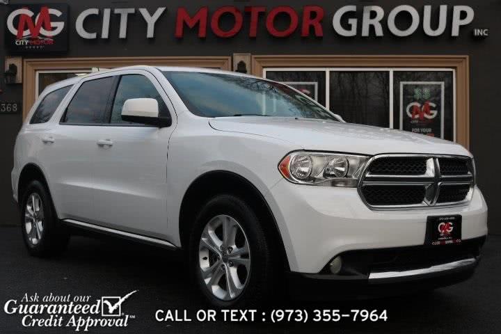 2013 Dodge Durango SXT, available for sale in Haskell, New Jersey | City Motor Group Inc.. Haskell, New Jersey