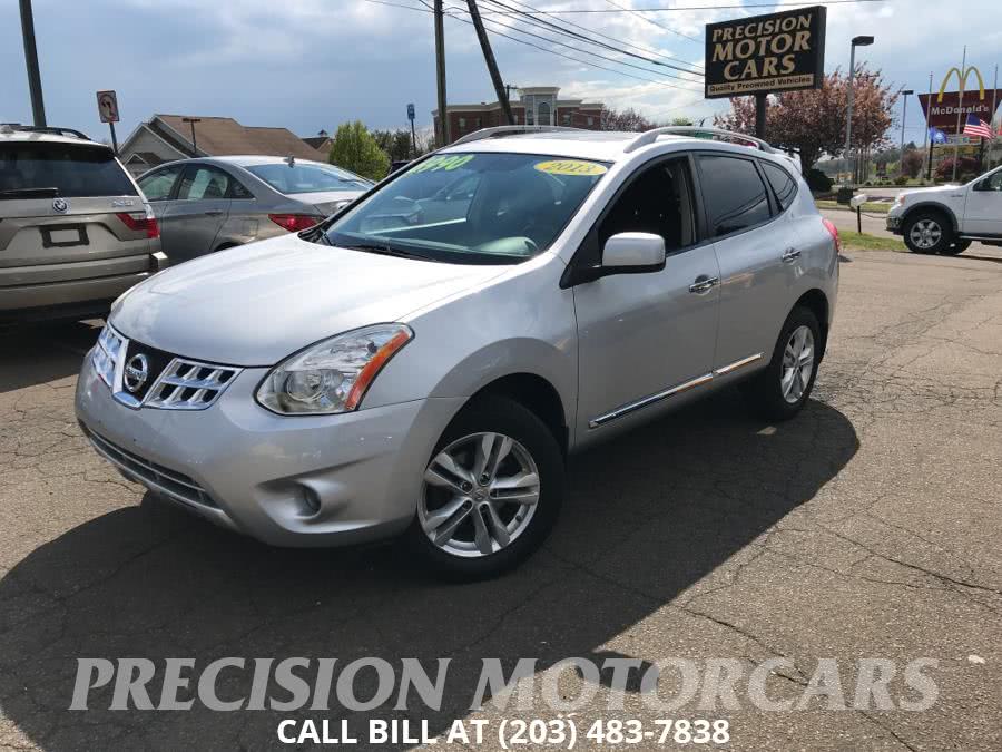 2013 Nissan Rogue AWD 4dr SV, available for sale in Branford, Connecticut | Precision Motor Cars LLC. Branford, Connecticut