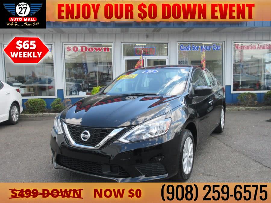 2019 Nissan Sentra SV CVT, available for sale in Linden, New Jersey | Route 27 Auto Mall. Linden, New Jersey 2019 Nissan Sentra SV CVT, available for sale in Linden, New Jersey | Route 27 Auto Mall. Linden, New Jersey