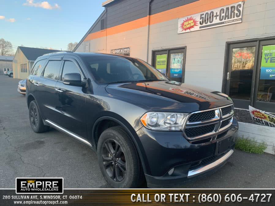 2013 Dodge Durango AWD 4dr Crew, available for sale in S.Windsor, Connecticut | Empire Auto Wholesalers. S.Windsor, Connecticut