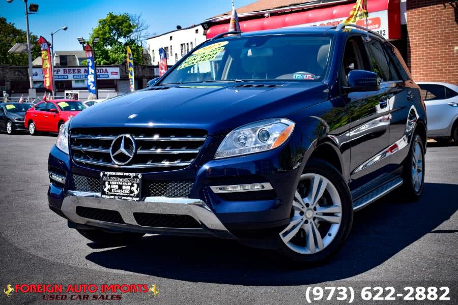 2015 Mercedes-Benz M-Class 4MATIC 4dr ML350, available for sale in Irvington, New Jersey | Foreign Auto Imports. Irvington, New Jersey