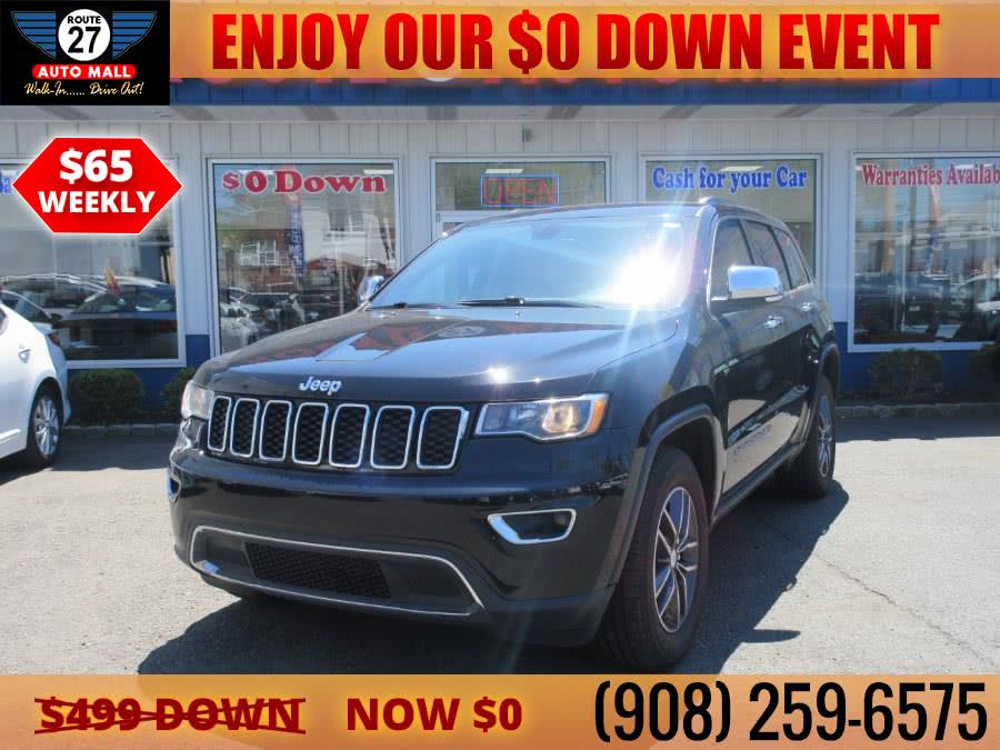 2017 Jeep Grand Cherokee Limited 4x4, available for sale in Linden, New Jersey | Route 27 Auto Mall. Linden, New Jersey 2017 Jeep Grand Cherokee Limited 4x4, available for sale in Linden, New Jersey | Route 27 Auto Mall. Linden, New Jersey