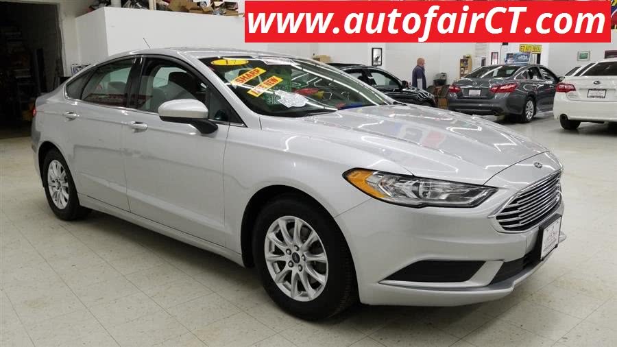 2017 Ford Fusion S FWD, available for sale in West Haven, Connecticut | Auto Fair Inc.. West Haven, Connecticut