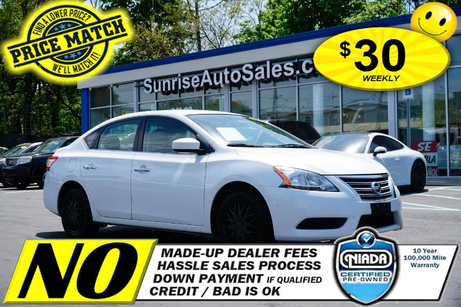 2014 Nissan Sentra 4dr Sdn I4 CVT S, available for sale in Rosedale, New York | Sunrise Auto Sales. Rosedale, New York