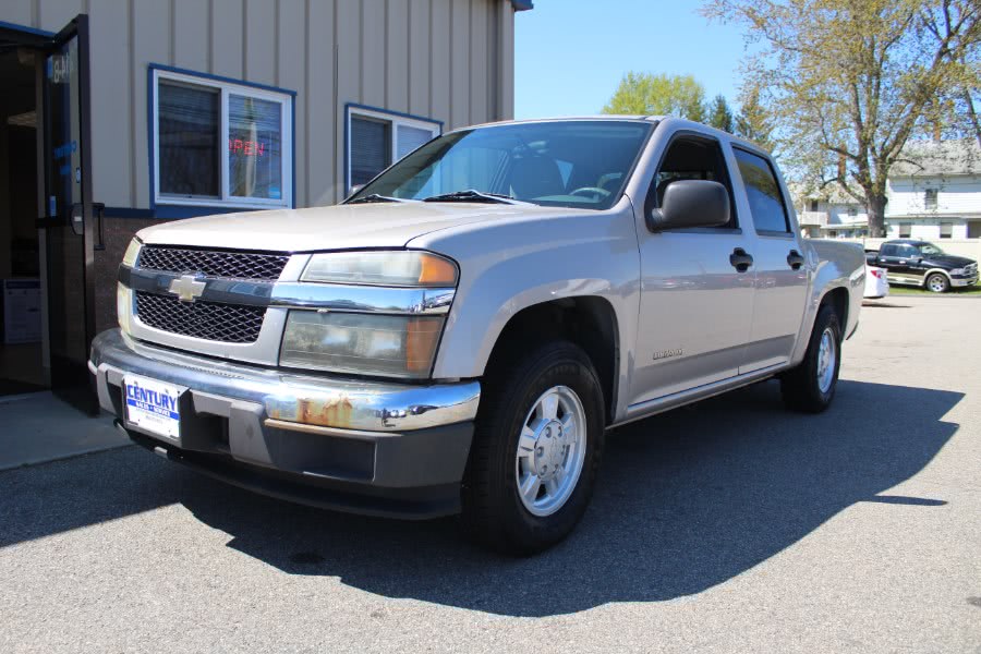 2004 Chevrolet Colorado Crew Cab 126.0" WB LS ZQ8, available for sale in East Windsor, Connecticut | Century Auto And Truck. East Windsor, Connecticut