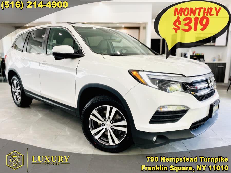 2018 Honda Pilot EX-L w/Navigation AWD, available for sale in Franklin Square, New York | Luxury Motor Club. Franklin Square, New York