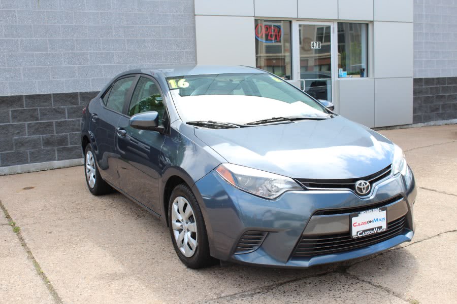 2016 Toyota Corolla 4dr Sdn CVT LE (Natl), available for sale in Manchester, Connecticut | Carsonmain LLC. Manchester, Connecticut