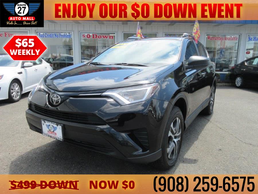 Used Toyota RAV4 LE AWD (Natl) 2017 | Route 27 Auto Mall. Linden, New Jersey Used Toyota RAV4 LE AWD (Natl) 2017 | Route 27 Auto Mall. Linden, New Jersey