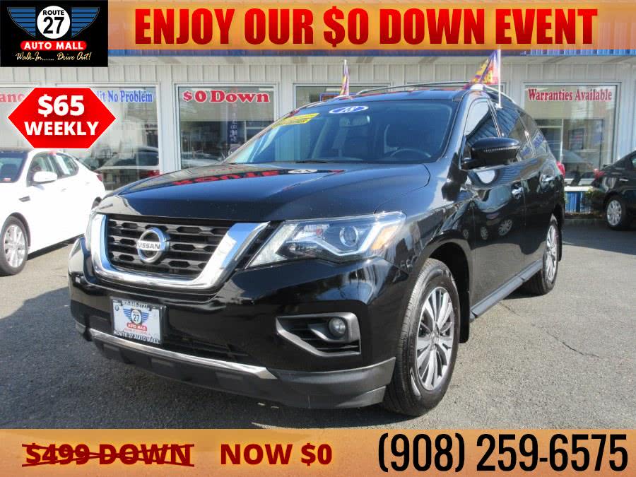2018 Nissan Pathfinder FWD SL, available for sale in Linden, New Jersey | Route 27 Auto Mall. Linden, New Jersey