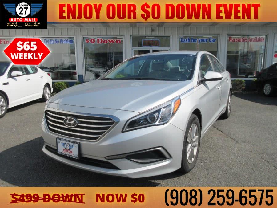 2016 Hyundai Sonata 4dr Sdn 2.4L SE, available for sale in Linden, New Jersey | Route 27 Auto Mall. Linden, New Jersey