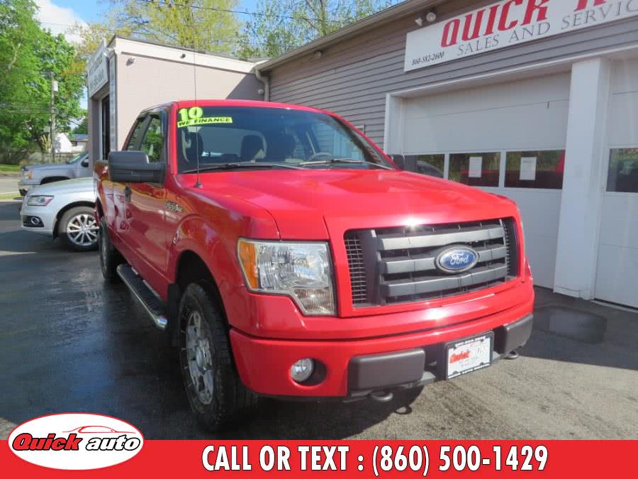 2010 Ford F-150 4WD SuperCab 145" STX, available for sale in Bristol, Connecticut | Quick Auto LLC. Bristol, Connecticut