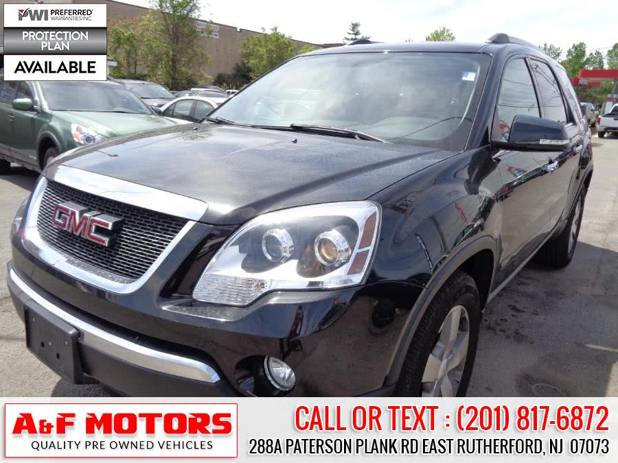 2012 GMC Acadia AWD 4dr SLT1, available for sale in East Rutherford, New Jersey | A&F Motors LLC. East Rutherford, New Jersey