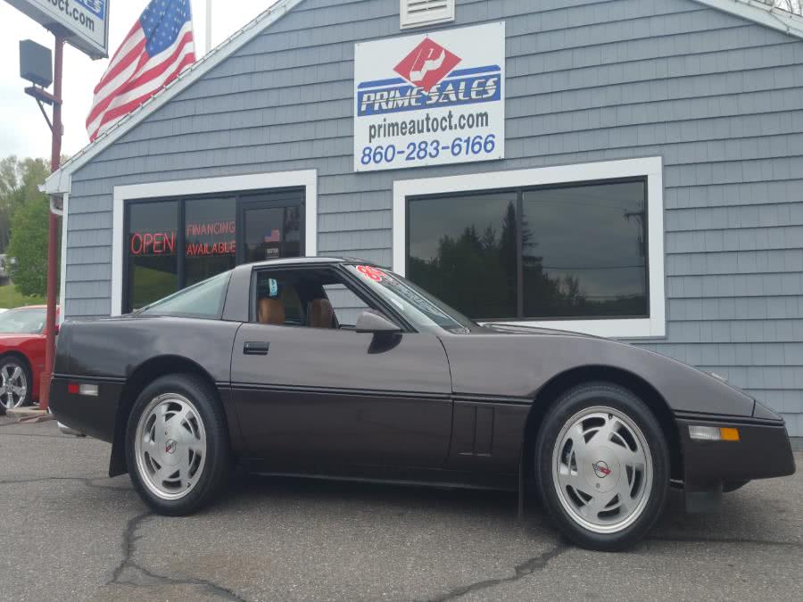 1989 Chevrolet Corvette 2dr Coupe Hatchback, available for sale in Thomaston, CT