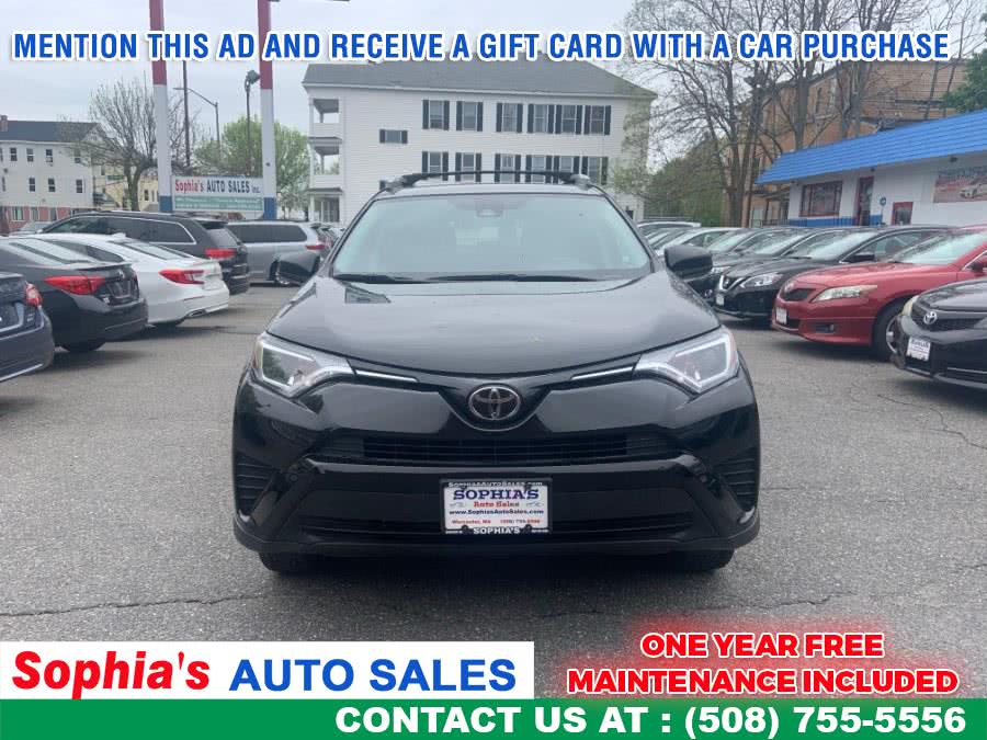2017 Toyota RAV4 LE AWD (Natl), available for sale in Worcester, Massachusetts | Sophia's Auto Sales Inc. Worcester, Massachusetts