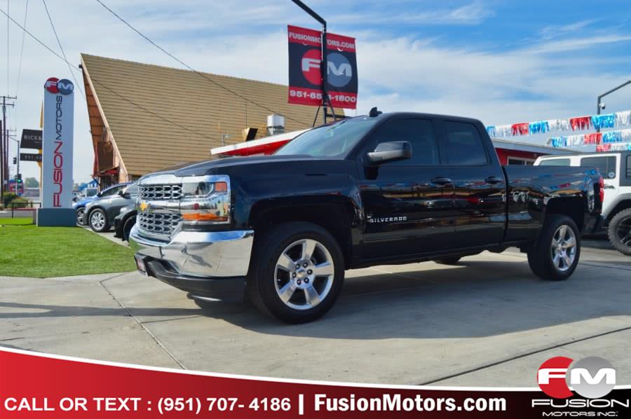 2018 Chevrolet Silverado 1500 2WD Double Cab 143.5" LT w/1LT, available for sale in Moreno Valley, California | Fusion Motors Inc. Moreno Valley, California