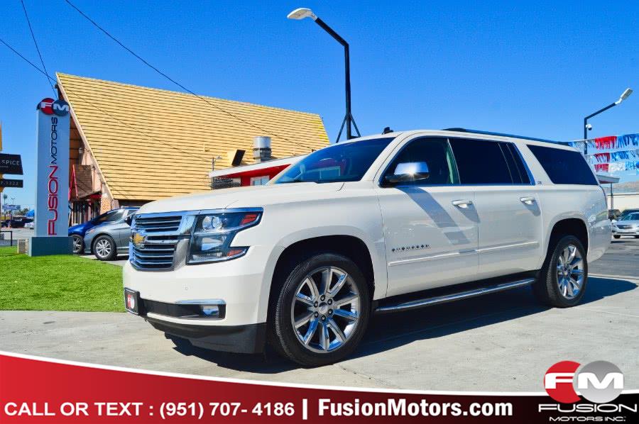 2015 Chevrolet Suburban 2WD 4dr LTZ, available for sale in Moreno Valley, California | Fusion Motors Inc. Moreno Valley, California