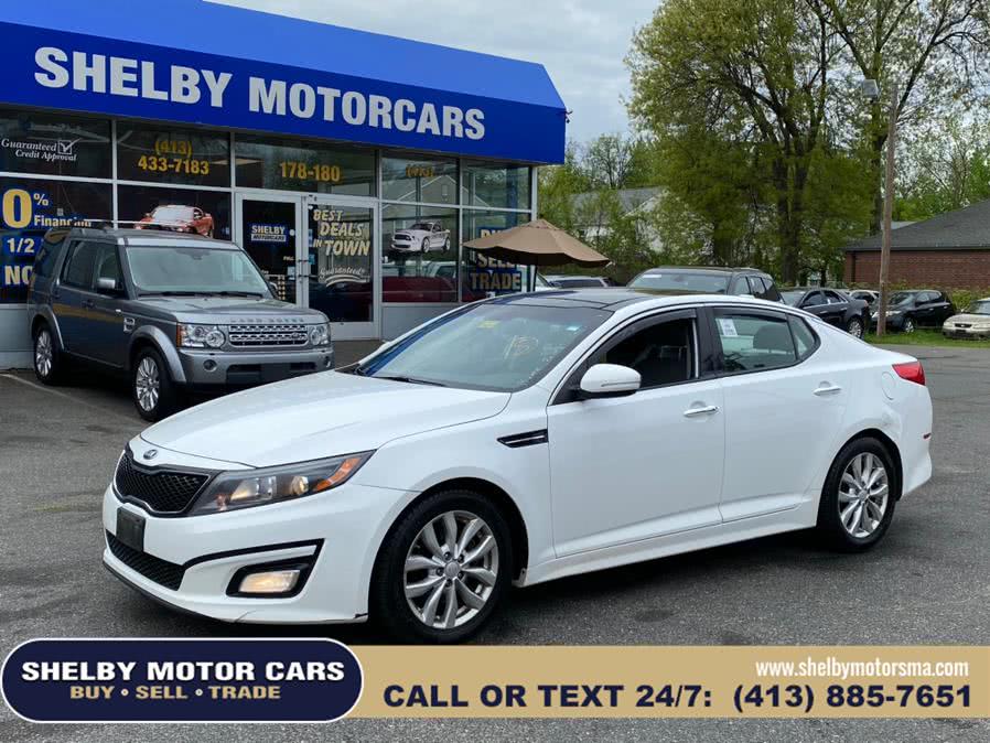 2014 Kia Optima 4dr Sdn EX, available for sale in Springfield, Massachusetts | Shelby Motor Cars. Springfield, Massachusetts 2014 Kia Optima 4dr Sdn EX, available for sale in Springfield, Massachusetts | Shelby Motor Cars. Springfield, Massachusetts