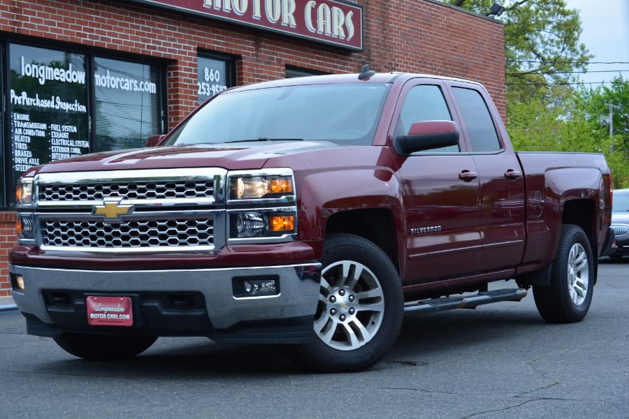 2015 Chevrolet Silverado 1500 4WD Double Cab 143.5" LT w/1LT, available for sale in ENFIELD, Connecticut | Longmeadow Motor Cars. ENFIELD, Connecticut