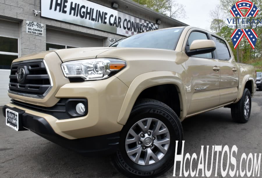 2019 Toyota Tacoma 4WD SR5 Double Cab 5'' Bed V6 AT, available for sale in Waterbury, Connecticut | Highline Car Connection. Waterbury, Connecticut