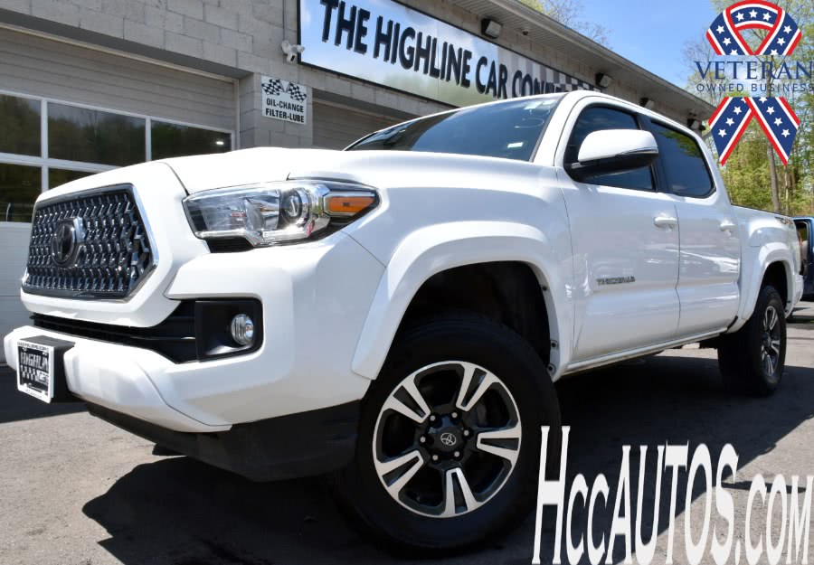 2019 Toyota Tacoma 4WD TRD Sport Double Cab 5'' Bed V6 AT, available for sale in Waterbury, Connecticut | Highline Car Connection. Waterbury, Connecticut