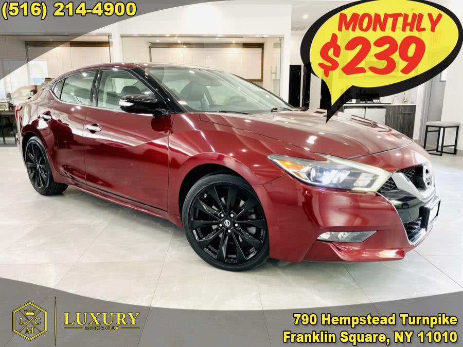 2017 Nissan Maxima SR 3.5L, available for sale in Franklin Square, New York | Luxury Motor Club. Franklin Square, New York
