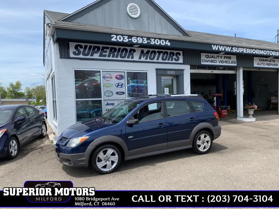 2004 Pontiac Vibe L4 4dr HB, available for sale in Milford, Connecticut | Superior Motors LLC. Milford, Connecticut