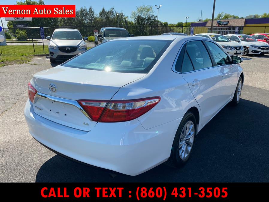 2015 Toyota Camry 4dr Sdn I4 Auto LE (Natl), available for sale in Manchester, Connecticut | Vernon Auto Sale & Service. Manchester, Connecticut 2015 Toyota Camry 4dr Sdn I4 Auto LE (Natl), available for sale in Manchester, Connecticut | Vernon Auto Sale & Service. Manchester, Connecticut