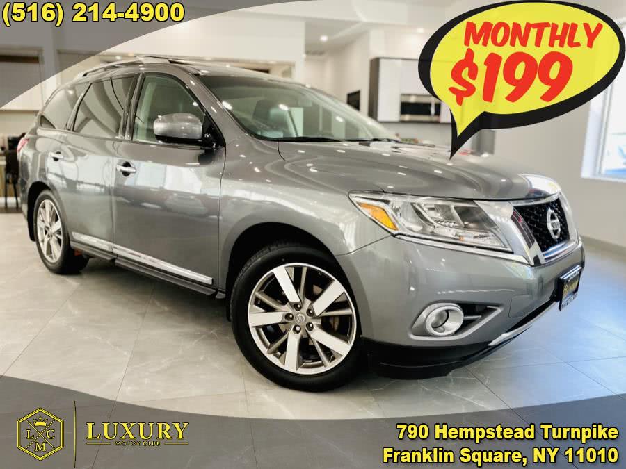 2015 Nissan Pathfinder 4WD 4dr Platinum, available for sale in Franklin Square, New York | Luxury Motor Club. Franklin Square, New York