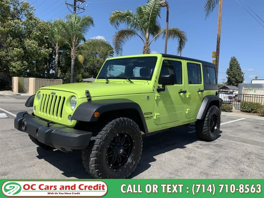2017 Jeep Wrangler Unlimi SPORT, available for sale in Garden Grove, California | OC Cars and Credit. Garden Grove, California