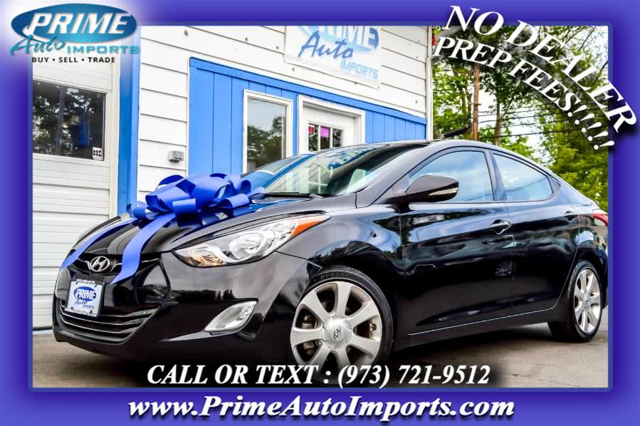 2013 Hyundai Elantra 4dr Sdn Auto GLS, available for sale in Bloomingdale, New Jersey | Prime Auto Imports. Bloomingdale, New Jersey