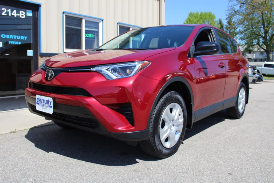 2018 Toyota RAV4 LE AWD (Natl), available for sale in East Windsor, Connecticut | Century Auto And Truck. East Windsor, Connecticut